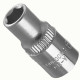 Насадка шестигранна коротка 1/4" 6мм CrV ULTRA (6060062)