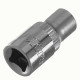 Насадка шестигранна коротка 1/4" 6мм CrV ULTRA (6060062)