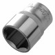 Насадка шестигранная короткая 1/2" 22мм CrV ULTRA (6070222)