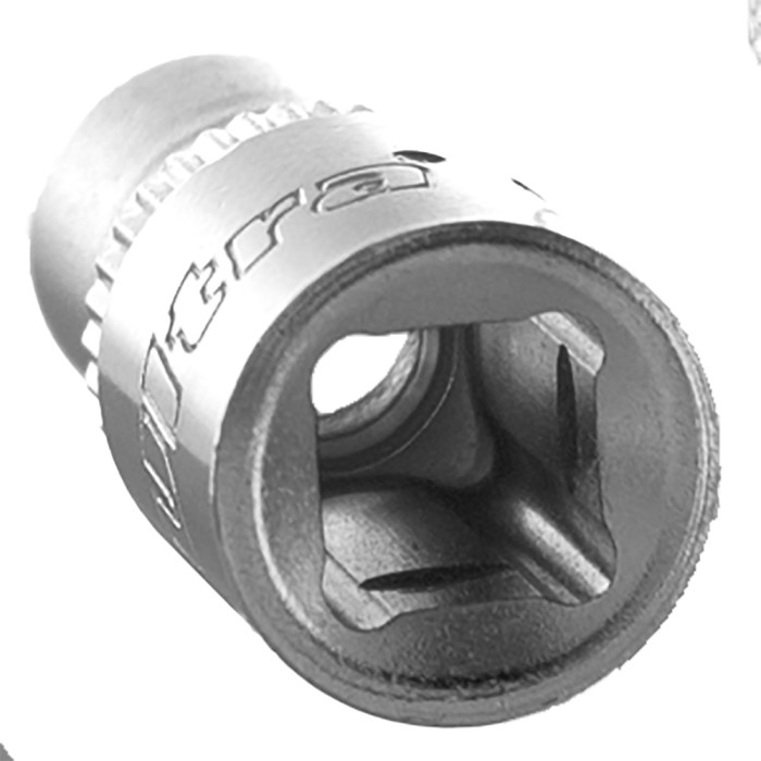 Насадка шестигранна коротка 1/4" 6мм CrV ULTRA (6060062)