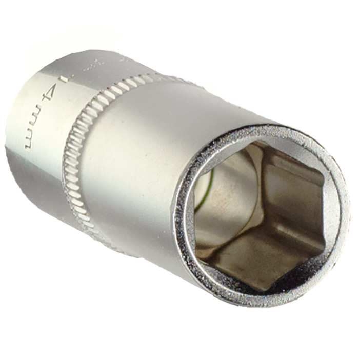 Насадка шестигранная длинная 1/2" 14мм CrV ULTRA (6072142)