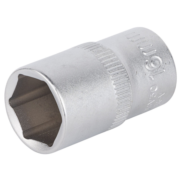 Насадка шестигранна коротка 1/2" 16мм CrV mid SIGMA (6071161)