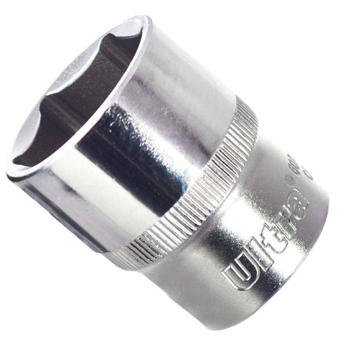 Насадка шестигранная короткая 1/2" 24мм CrV ULTRA (6070242)
