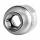 Насадка шестигранная короткая 1/2" 9мм CrV ULTRA (6070092)