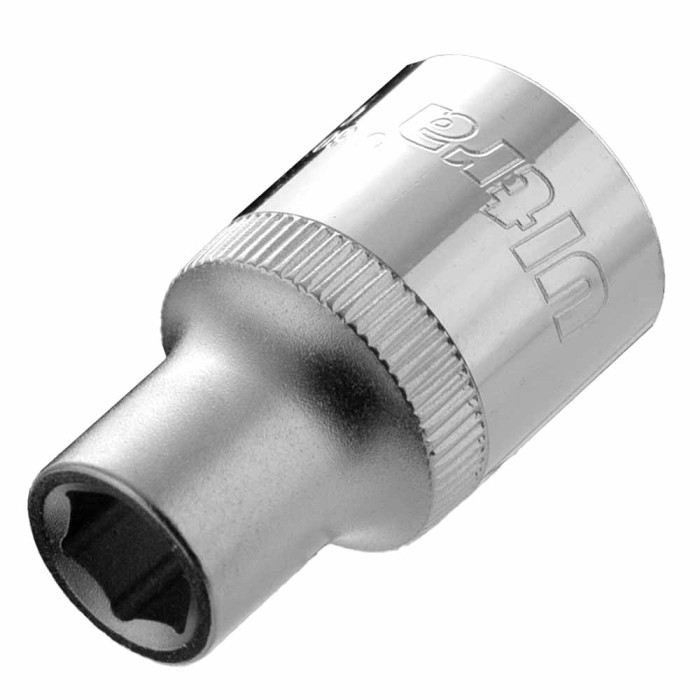 Насадка шестигранная короткая 1/2" 9мм CrV ULTRA (6070092)