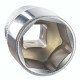 Насадка шестигранна коротка 1/2" 27мм CrV ULTRA (6070272)