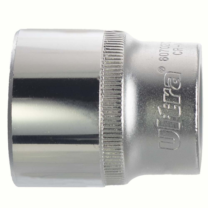 Насадка шестигранна коротка 1/2" 27мм CrV ULTRA (6070272)