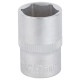 Насадка шестигранна коротка 1/2" 19мм CrV mid SIGMA (6071191)