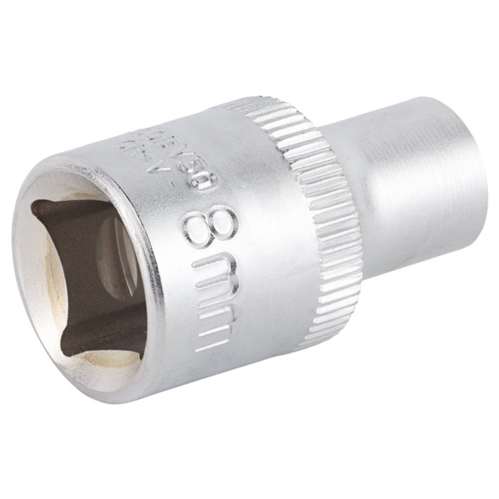 Насадка шестигранная короткая 1/2" 8мм CrV mid SIGMA (6071081)