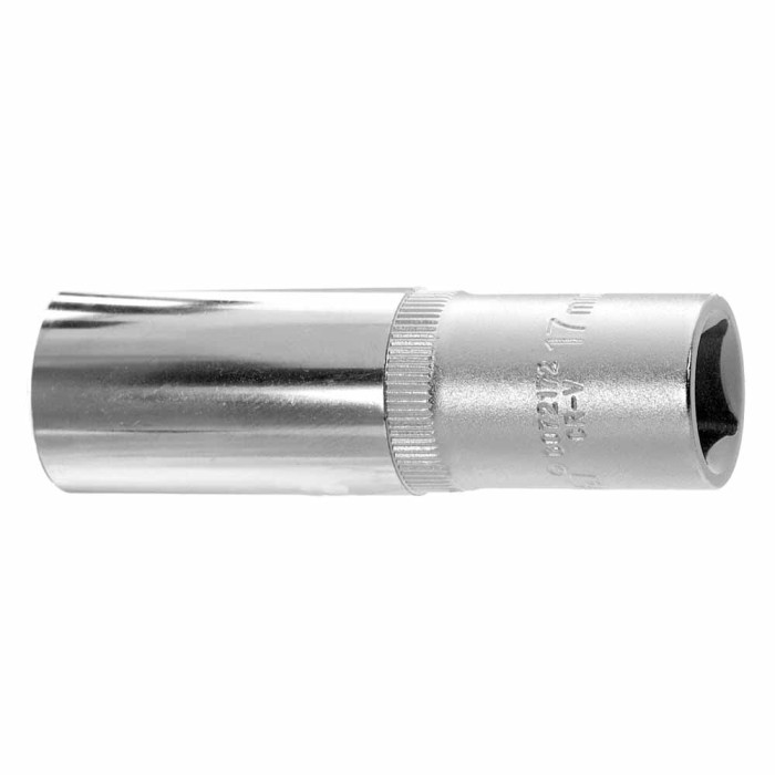 Насадка шестигранная длинная 1/2" 17мм CrV ULTRA (6072172)
