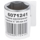 Насадка шестигранная короткая 1/2" 24мм CrV mid SIGMA (6071241)