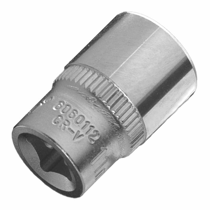 Насадка шестигранная короткая 1/2" 11мм CrV ULTRA (6070112)
