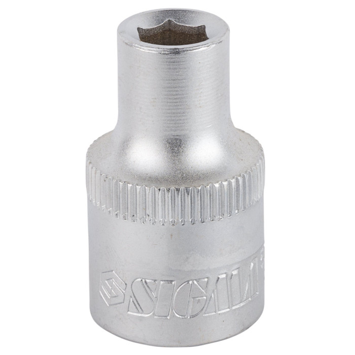 Насадка шестигранная короткая 1/2" 8мм CrV mid SIGMA (6071081)
