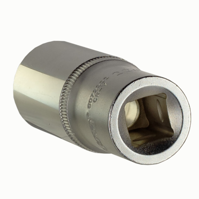 Насадка шестигранная длинная 1/2" 22мм CrV ULTRA (6072222)