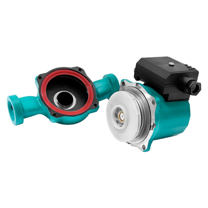 Насос циркуляционный 100Вт Hmax 6м Qmax 50л/мин Ø1½" 180мм Ø1 WETRON LPS25-6/180G (774332)