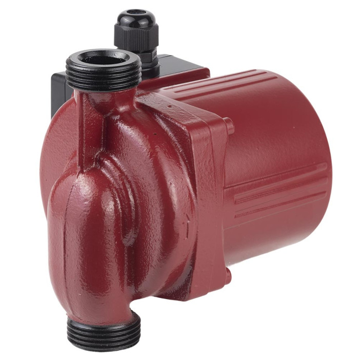 Насос циркуляционный 100Вт Hmax 6м Qmax 75л/мин Ø1" 130мм + гайки Ø¾" AQUATICA (774131)