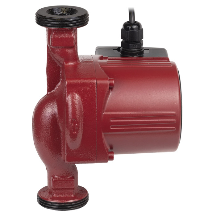 Насос циркуляційний 100Вт Hmax 6м Qmax 75л/хв Ø1½" 180мм+гайки Ø1" AQUATICA (774132)