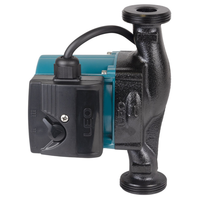 Насос циркуляционный 96Вт Hmax 6м Qmax 66л/мин Ø1½" 180мм + гайки Ø1" LEO 3.0 LRP25-60/180 (774432)