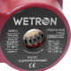 Насос циркуляционный 100Вт Hmax 6м Qmax 50л/мин Ø1½" 180мм бордо + гайки Ø1" WETRON LPS25-6/180B (774232)