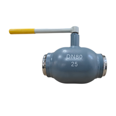 Кран кульовий повнопрохідний сталевий приварний, PN 40