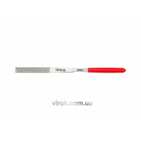 Надфіль алмазний YATO плоский, l= 160/50 мм, b= 4 мм [80/800]