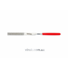 Надфіль алмазний YATO плоский, l= 160/50 мм, b= 4 мм [80/800]