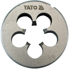 Плашка YATO М20 х 2.5 мм, HSS М2, m= 150 г [50/200]