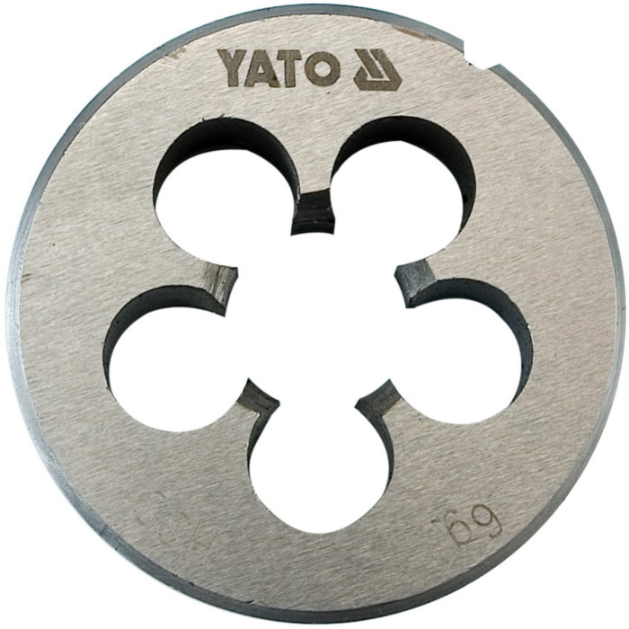 Плашка YATO М20 х 2.5 мм, HSS М2, m= 150 г [50/200]