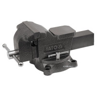 Лещата слюсарні обертові з наковальнею YATO, b= 150 мм, m= 19 кг [1]