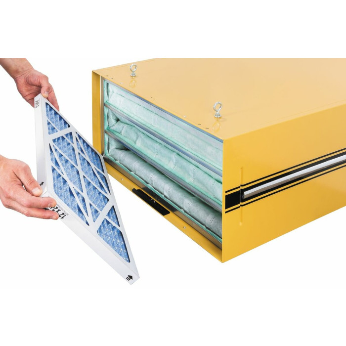 Блок фільтрації повітря POWERMATIC PM1200 : 230В 0,23(0,19)кВт. прод. 1140 1320 и 1620 м³/г. 5 мкм