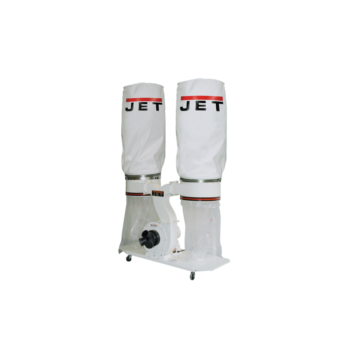 Витяжна устатковина JET DC-1900A : 400В, 1,5 (1.05) кВт; продукт.- 2900м³/год, порох.збірV=150 л