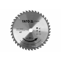 Диск пильный победитовый по дереву YATO: 315x30x3.2x2.2 мм, 40 зубцов, R.P.M до 4900 1/мин [10]