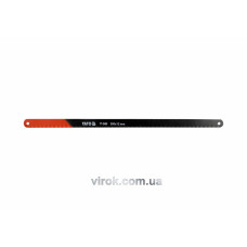 Полотно по металу YATO : 24 з/1", L= 300 мм, h=12 мм, Уп. 5 Шт. [10/200]