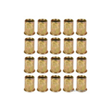 Нітогайка сталева YATO; М4, l= 11 мм, 20 шт. [100]