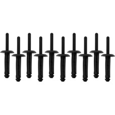 Заклепки пластикові YATO, 6.3 x 25.2 мм, 10 шт. Nylon [250](DW)