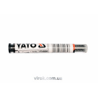 Стержень графитный YATO: "HВ", черный для карандаша автомата. 5 шт. [20/1000]