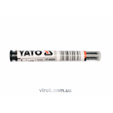 Стержень графітний YATO : "HВ", чорний для олівця автомата. 5 шт. [20/1000]