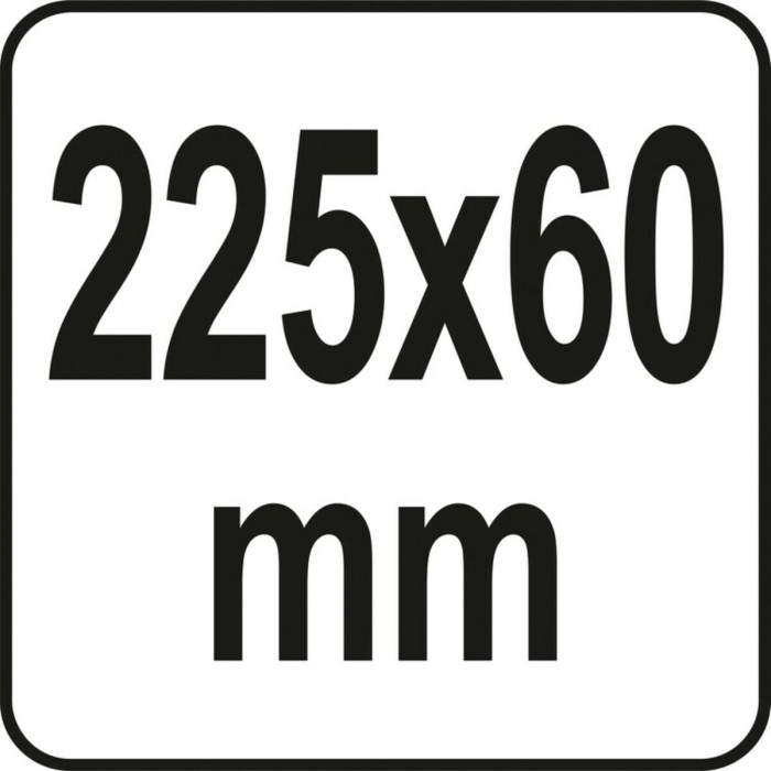 Пістолет для нанесення густих мас YATO : L= 225 мм, W= 60 мм [12/288]
