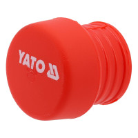 Наконечник змінний для молотка YT-45480 YATO Ø= 30 мм з високопружного поліетилену [100]