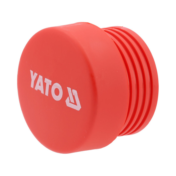 Наконечник сменный для молотка YT-45482 YATO Ø= 50 мм из высокоупругого полиэтилена [50]