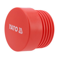 Наконечник змінний для молотка YT-45484 YATO Ø= 80 мм з високопружного поліетилену [20]