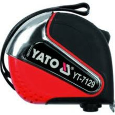 Рулетка YATO : L= 3 м х 16 мм з магнітним наконечником і нейл. покриттям [12/120]