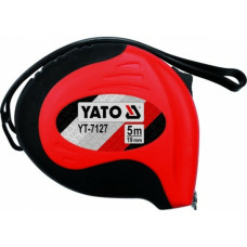 Рулетка YATO: L= 8 м x 25 мм, с магнитным наконечником и нейл. покрытием [6/60]