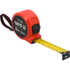 Рулетка измерительная YATO : L= 8 м x25 мм, [6/48]