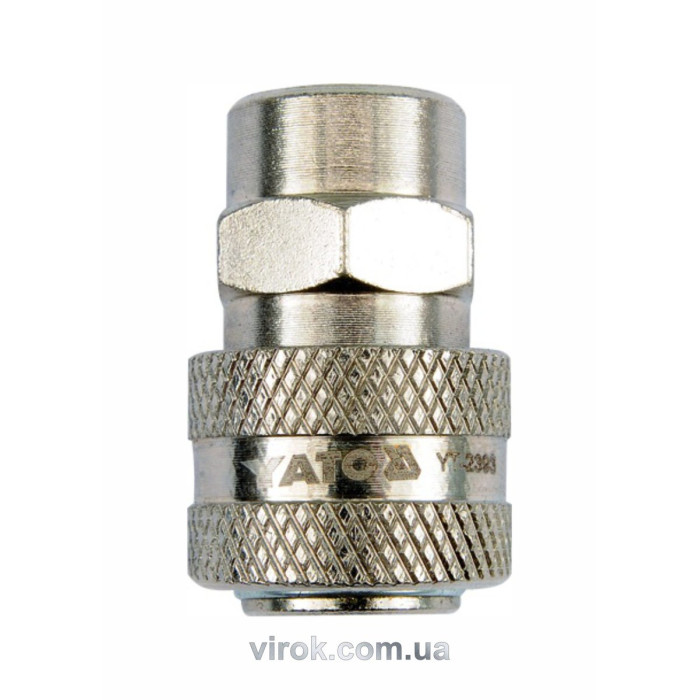 Швидкоз'єднувана муфта YATO з внутріш. різьбою Ø= 1/2" [20/120]