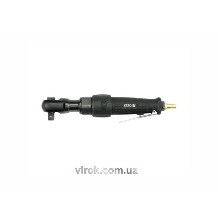 Тріщатка пневматична YATO : квадрат- 1/2", 80 Нм, 6.2 бар, 120 л/хв [20]