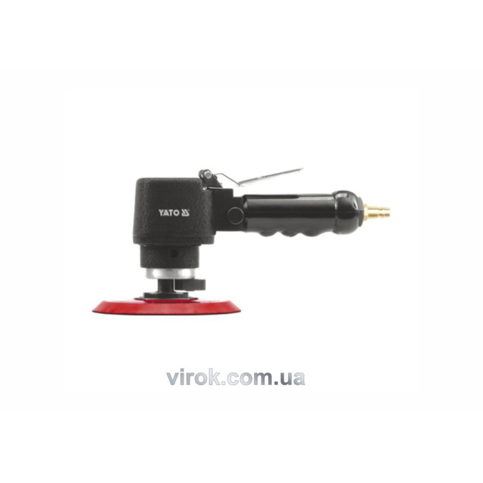 Шліфмашина пневматична YATO ексцентрикова, 9000 об. Ø=150мм, 0,62MPa [10] (DW)