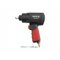 Гайковерт ударний пневматичний YATO : квадрат 1/2", F=1356 Nm [10]