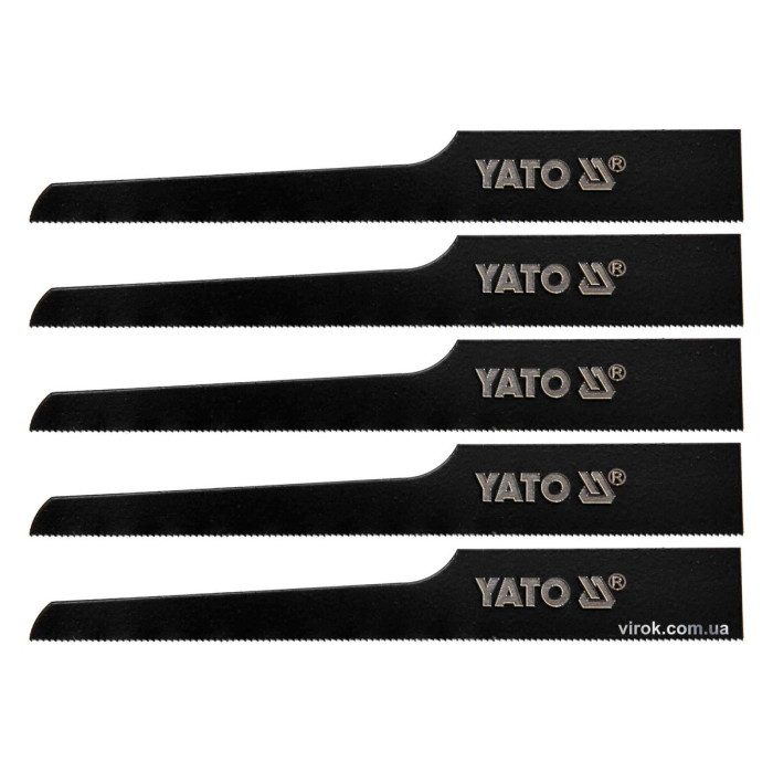 Полотна до пневматичної шаблевої пили YT-09955 YATO : 32 зуби/1", 5 шт [50/200]