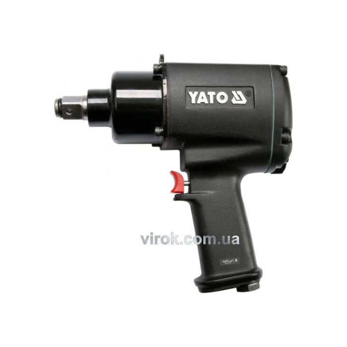Гайковерт ударний пневматичний YATO : квадрат 3/4", F=1300 Nm [4]